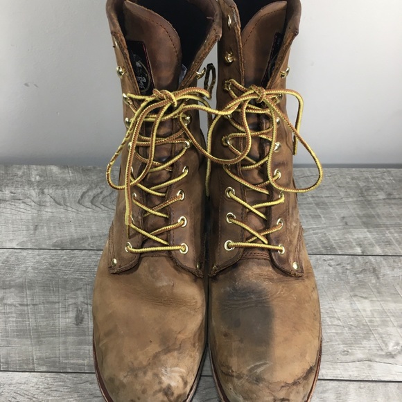 Georgia Boot Steel Toe Waterproof 400G Insulated Logger Work Mens Boots Size 12 - Picture 4 of 10